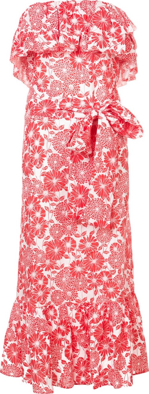 Lisa Marie Fernandez Sabine ruffle eyelet dress