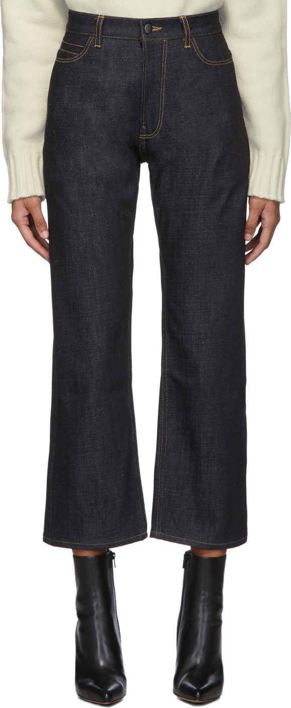 Studio Nicholson Indigo Ruthe Jeans