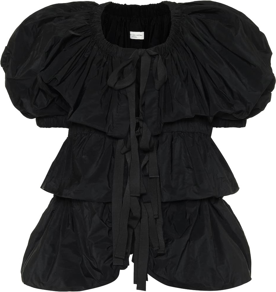 Dries Van Noten Taffeta jacket