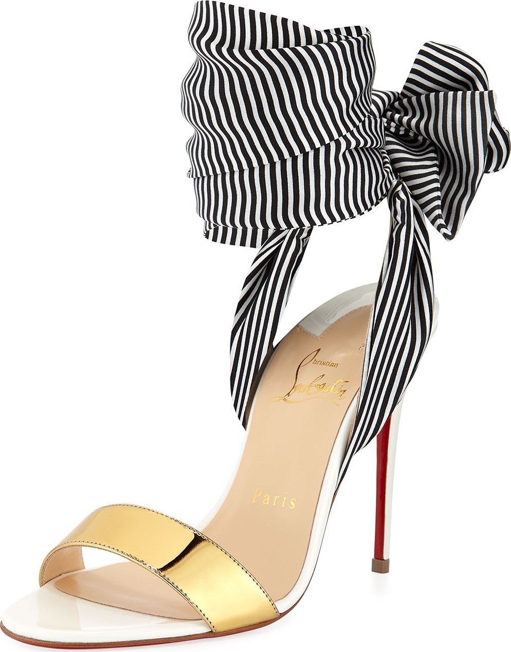 Christian Louboutin Sandale Du Desert Red Sole Sandals