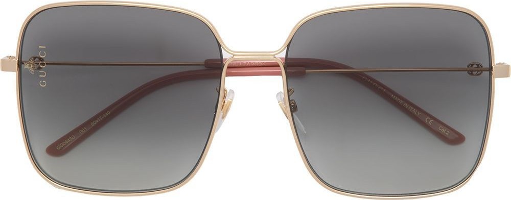Gucci oversized square frames sunglasses