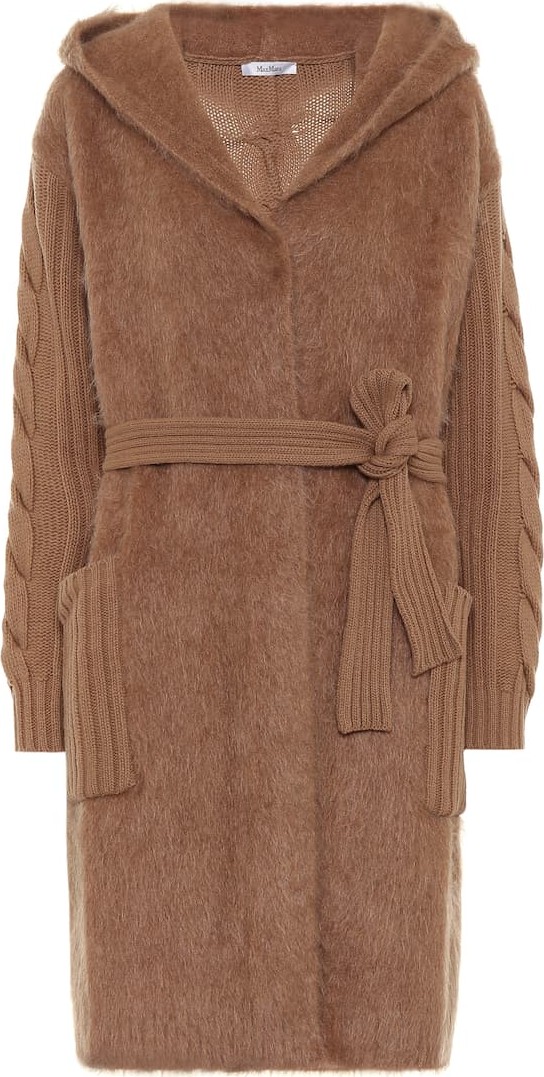 Max Mara Wool-blend belted cardigan