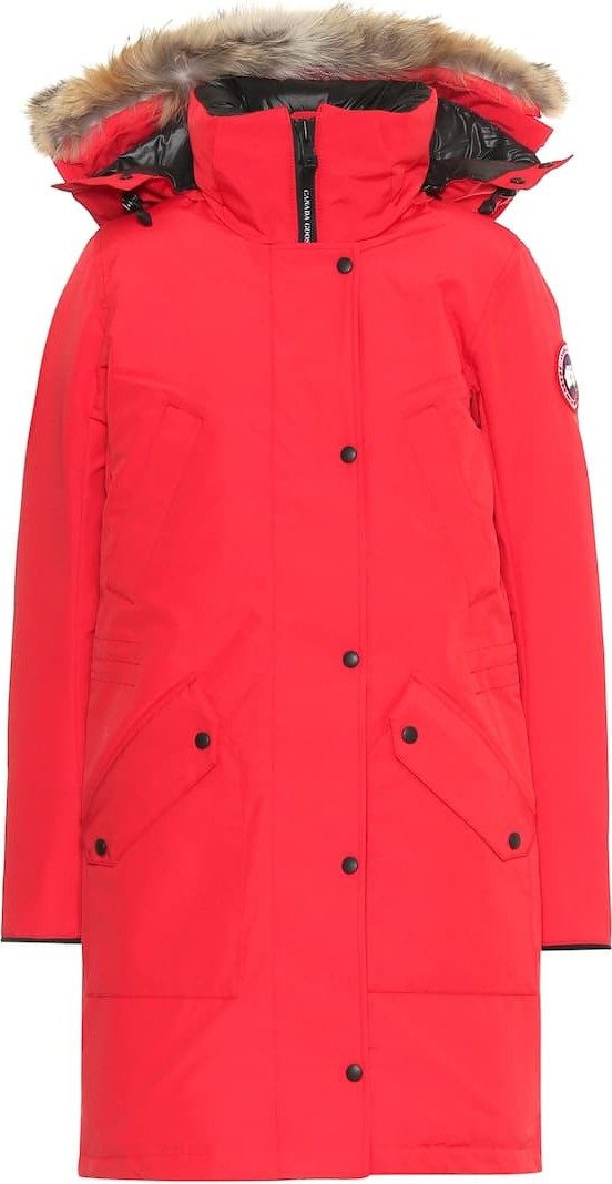 Canada Goose Ellesmere fur-trimmed down parka