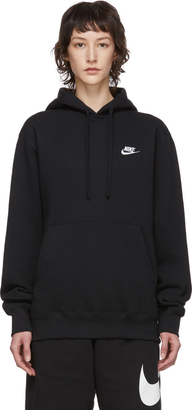 Nike Black Sportswear Club Hoodie