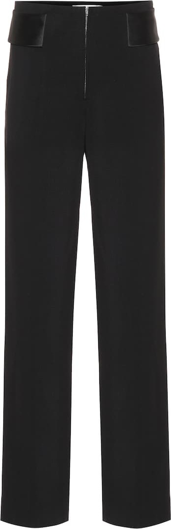 Victoria Beckham High-rise wool pants