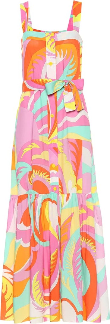 Emilio Pucci Printed maxi dress