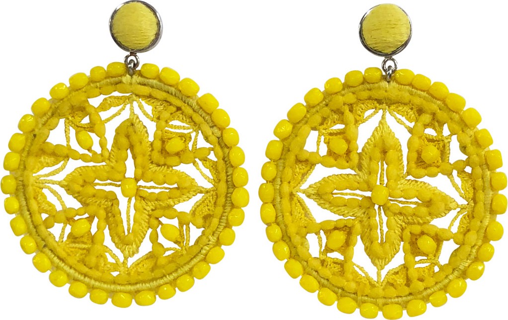 Mignonne Gavigan New York Gwen Pompom Drop Earrings