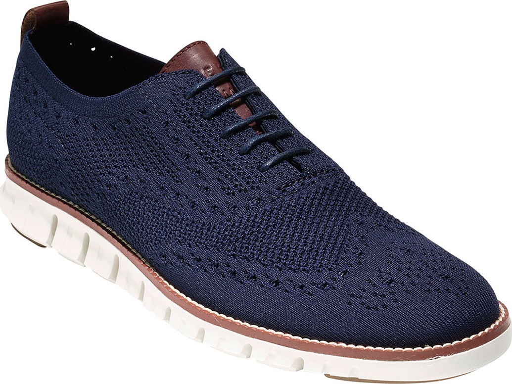 Cole Haan Men's ZeroGrand Knit Wing-Tip Oxford