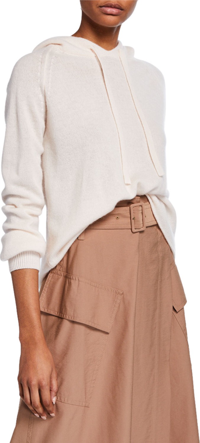 Vince Raglan Cashmere Hoodie