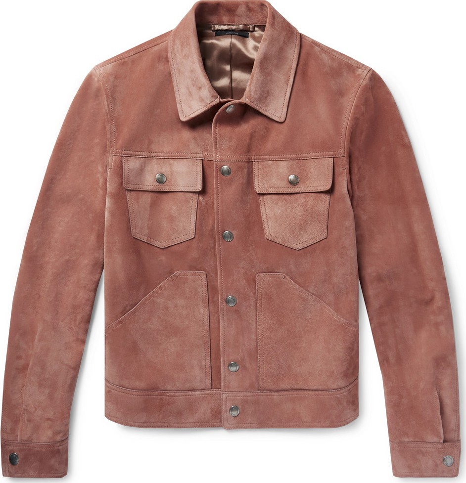 TOM FORD Slim-Fit Suede Jacket