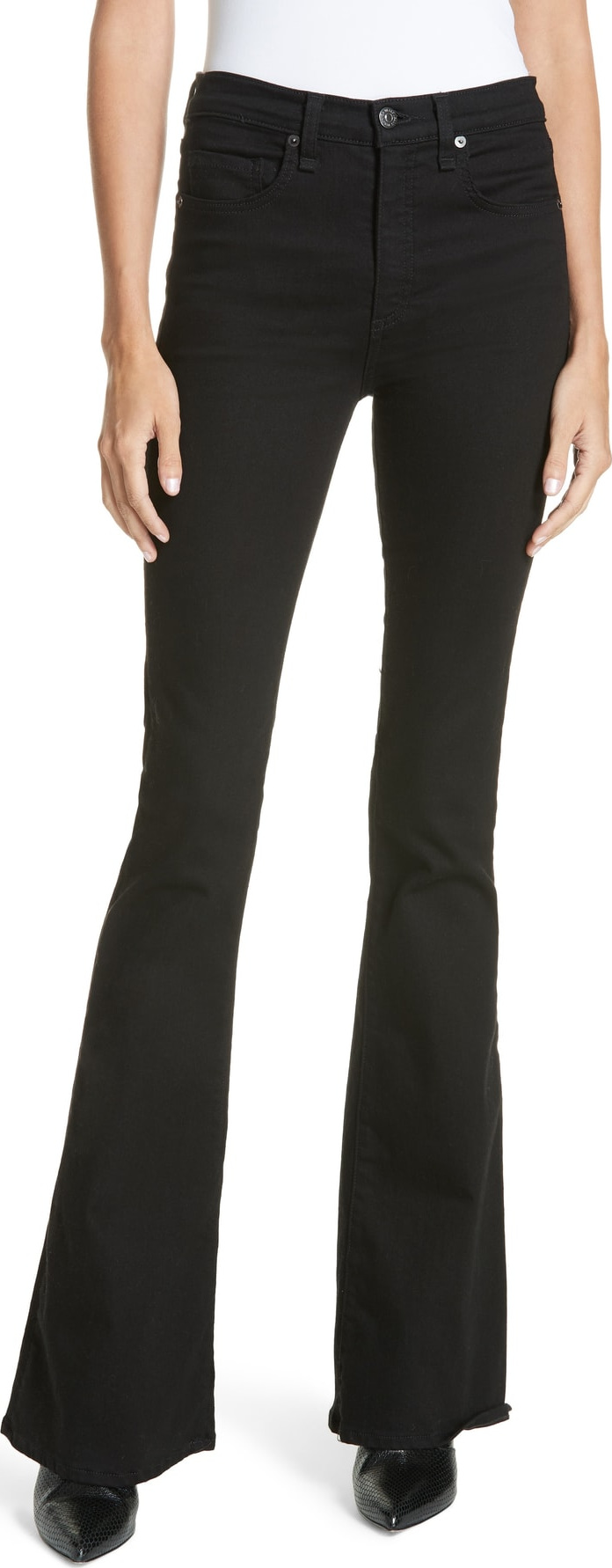 Veronica Beard Beverly Skinny Flare Jeans