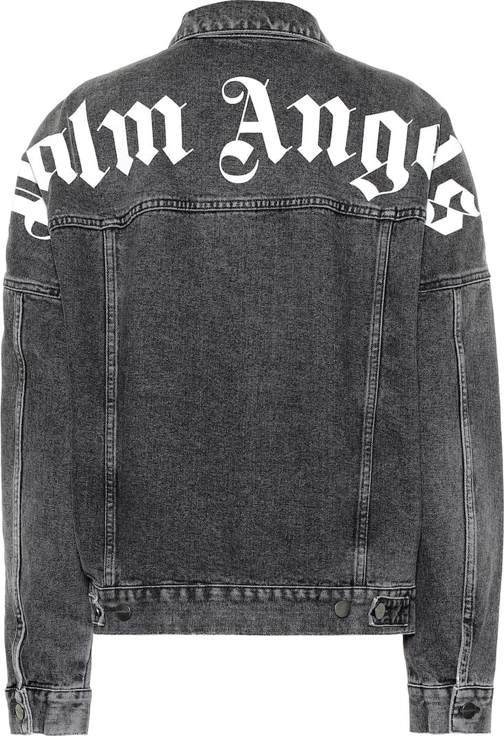 Palm Angels Logo denim jacket