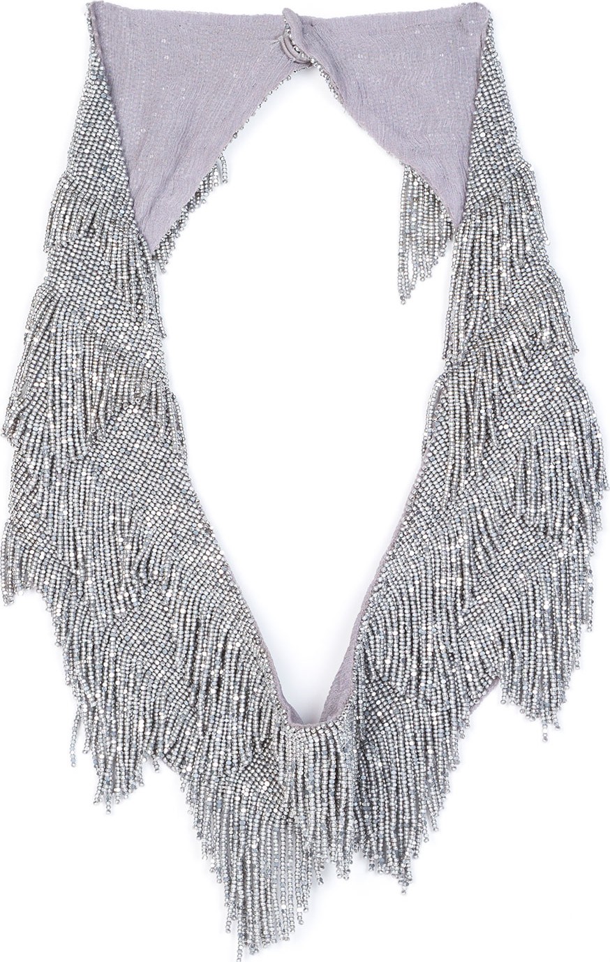 Mignonne Gavigan New York Greta Beaded Fringe Necklace