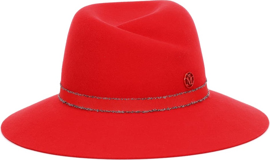 Maison Michel Virginie wool fedora