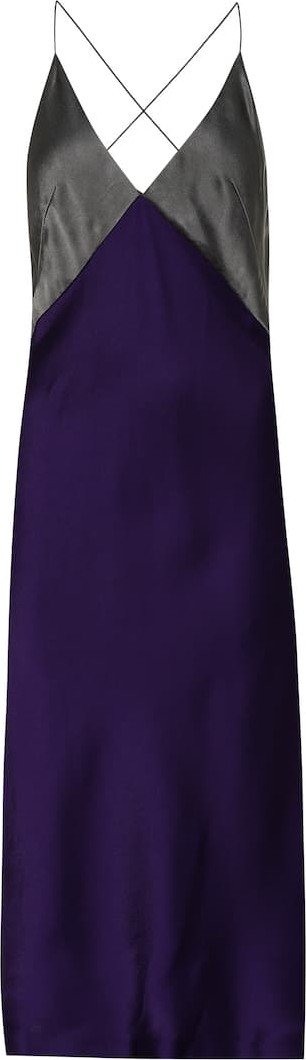 Haider Ackermann Satin slip dress
