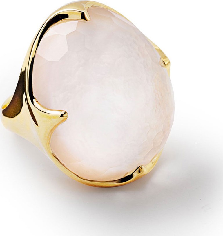 IPPOLITA 18K Rock Candy® King Ring in Mother-of-Pearl Doublet