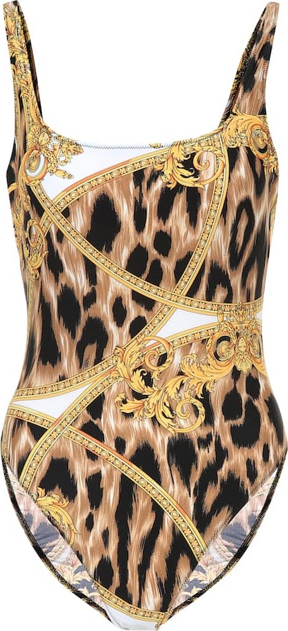 Versace Printed one-piece swimsuit