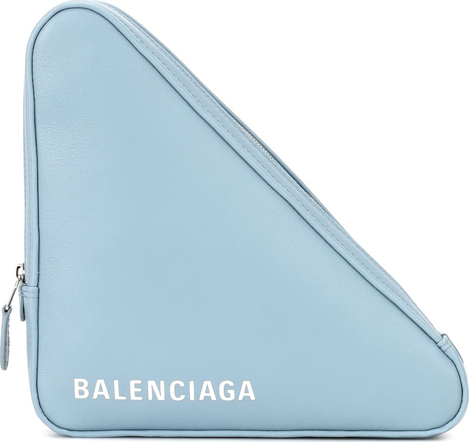 Balenciaga Triangle clutch