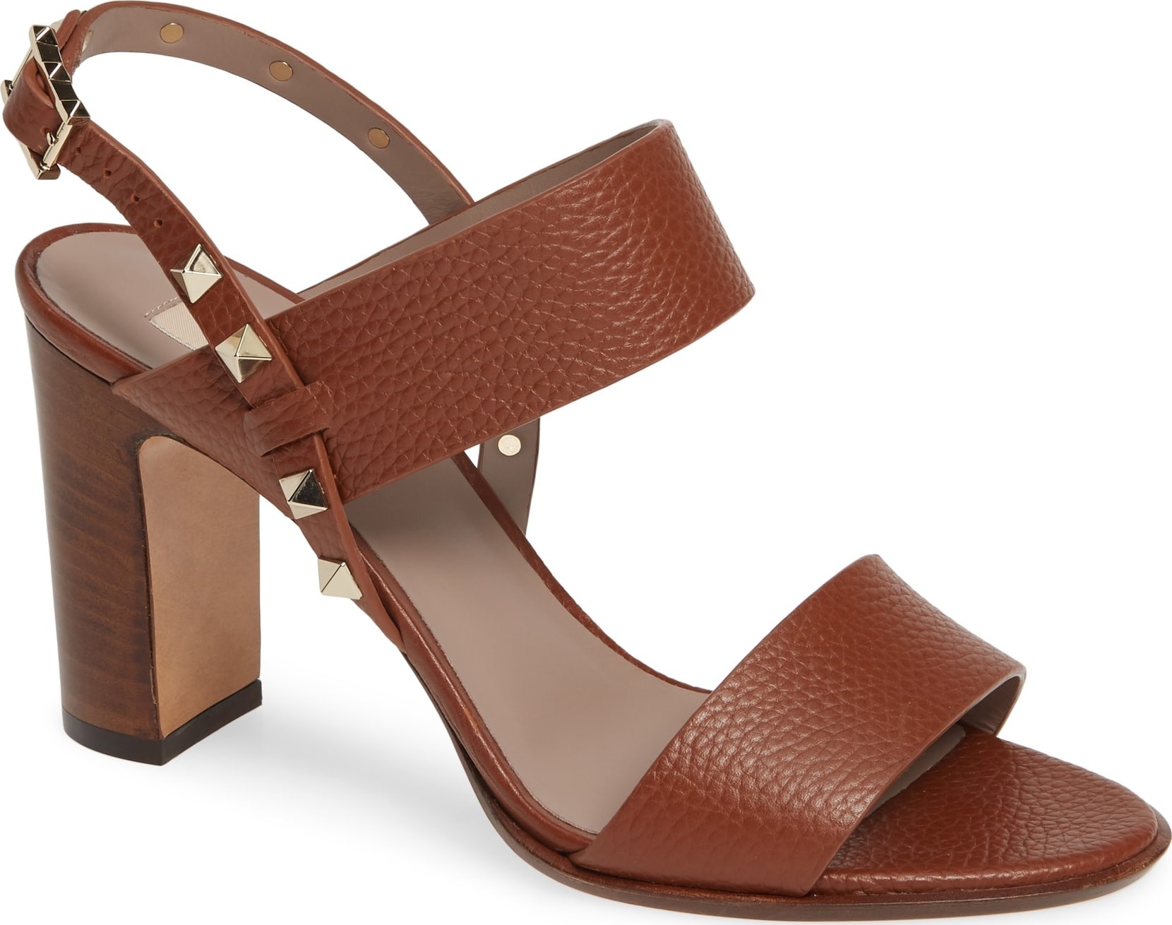 Valentino Rockstud Double Band Sandal