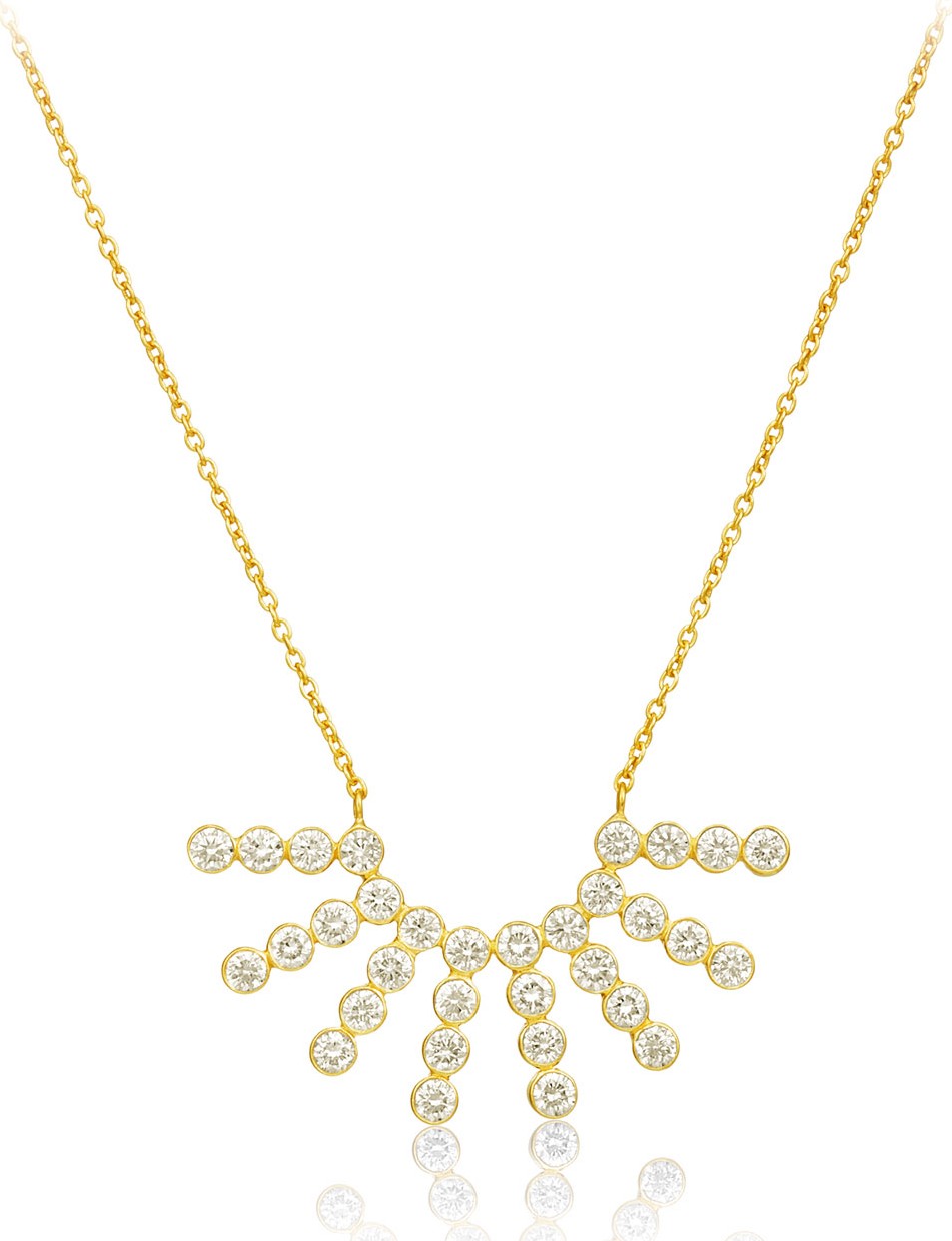 Legend Amrapali Tarakini Diamond Starburst Necklace