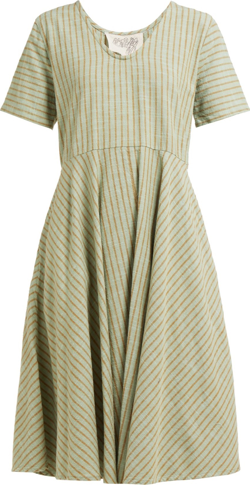 ace&jig Luella striped cotton dress