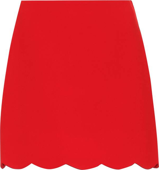 Miu Miu Scalloped miniskirt