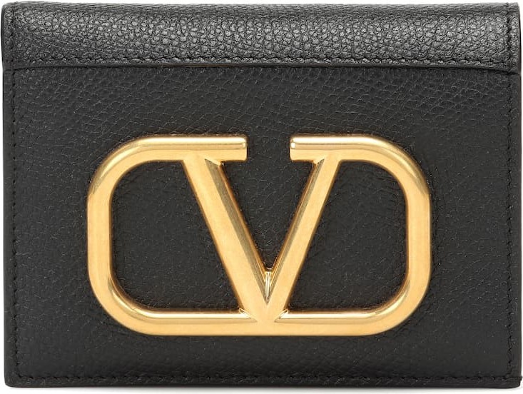 Valentino Valentino Garavani VLOGO leather wallet