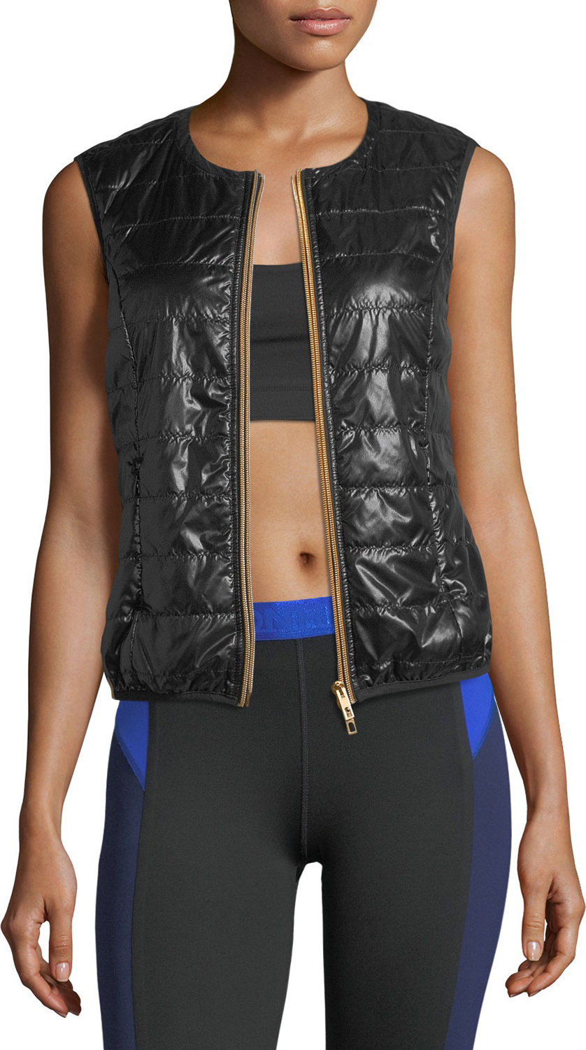Monreal London Quilted Zip-Front Gilet