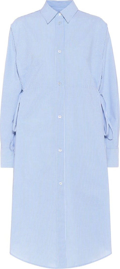 MM6 Maison Margiela Striped cotton shirt dress