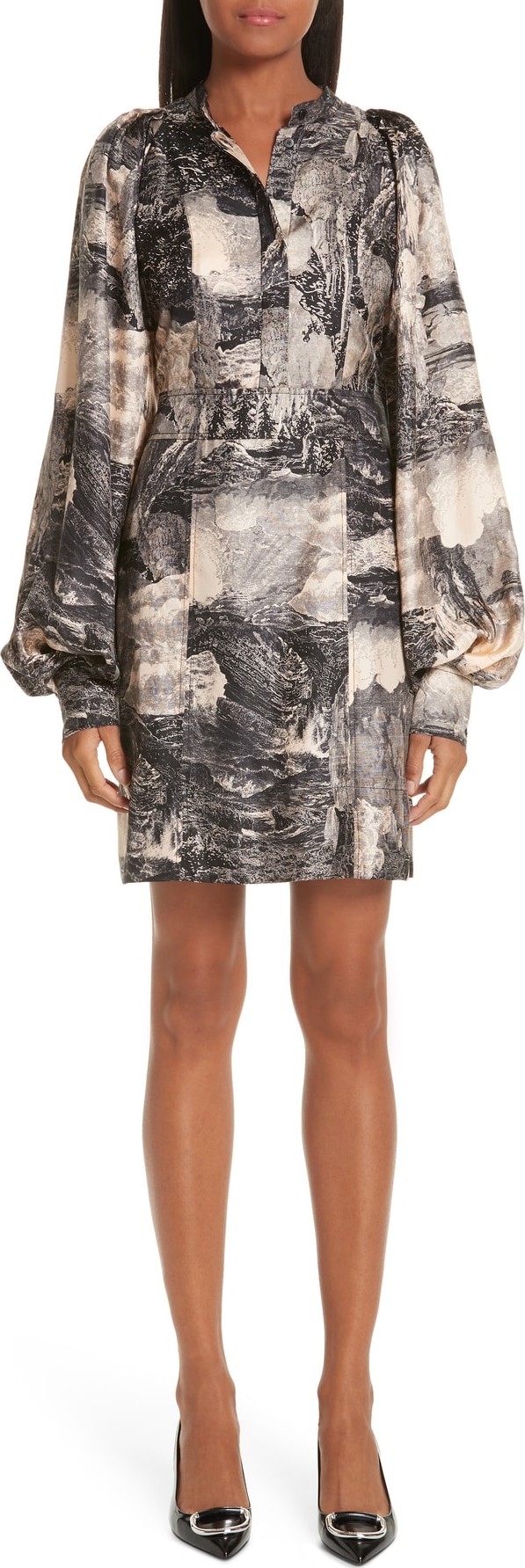 Burberry London England Pascala Silk Dress