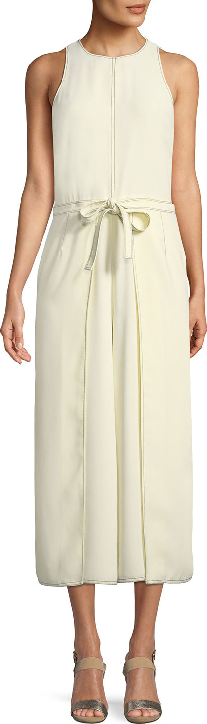 Joie Mairead Sleeveless Split-Leg Jumpsuit