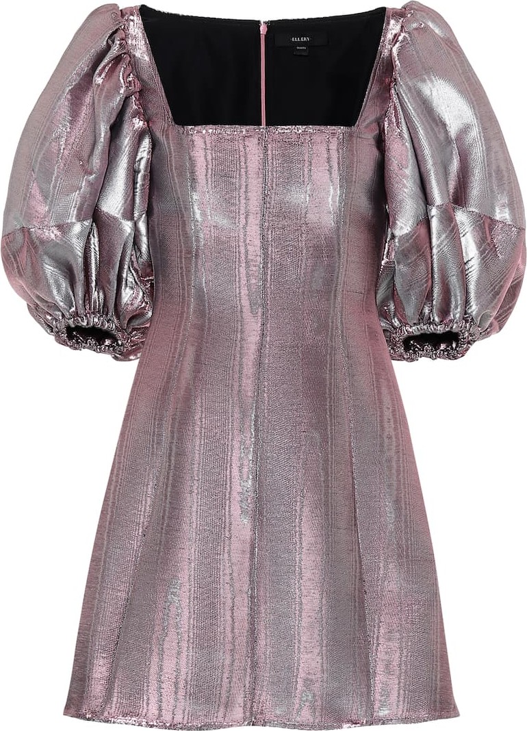 Ellery Lady D'arbanville metallic minidress