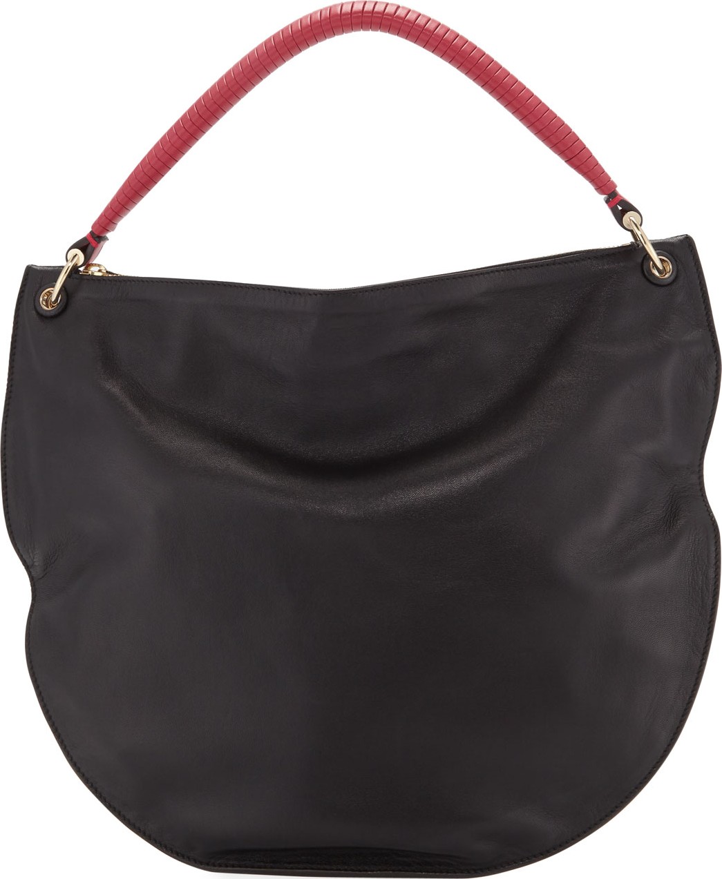 Les Petits Joueurs Luna Soft Leather Hobo Bag