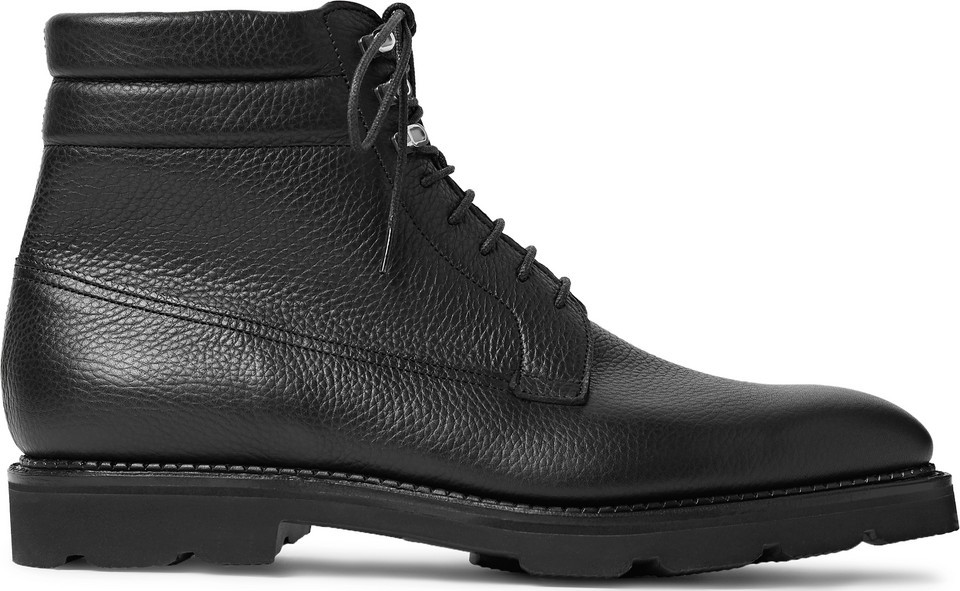 John Lobb Alder Full-Grain Leather Boots