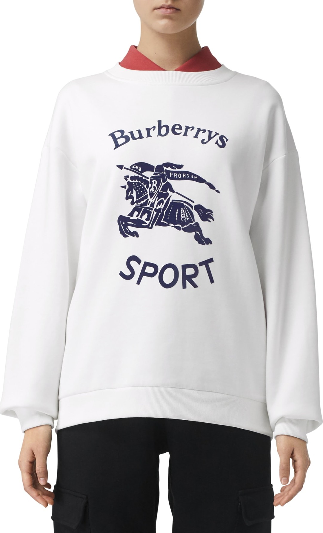 Burberry London England Otaki Archive Logo Print Sweatshirt