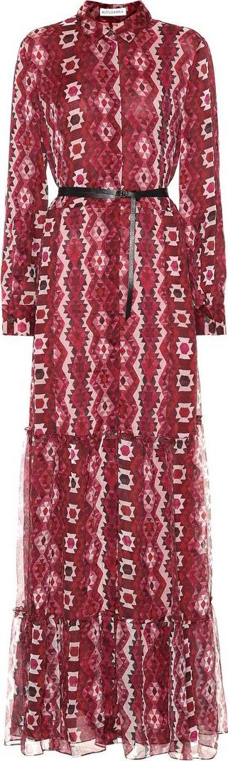 Altuzarra Majorelle silk dress