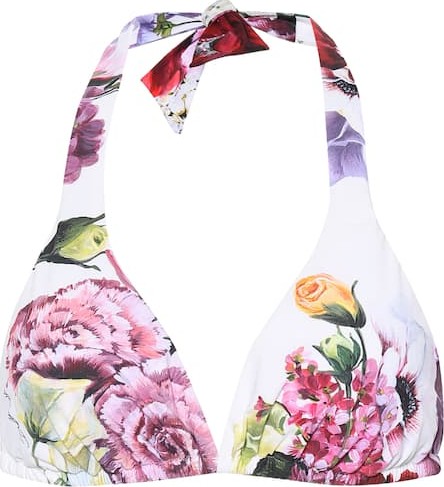 Dolce & Gabbana Triangle bikini top