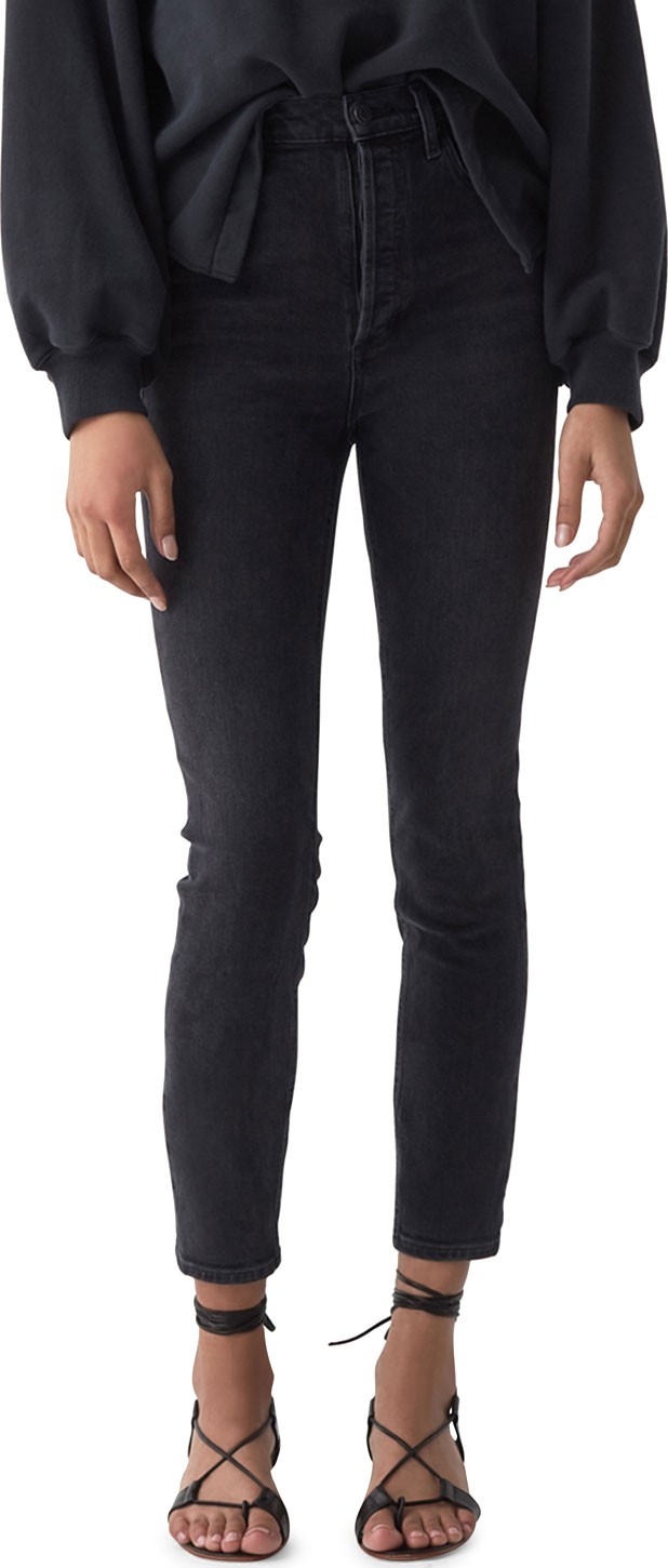 Agolde Nico High-Rise Slim Fit Jeans