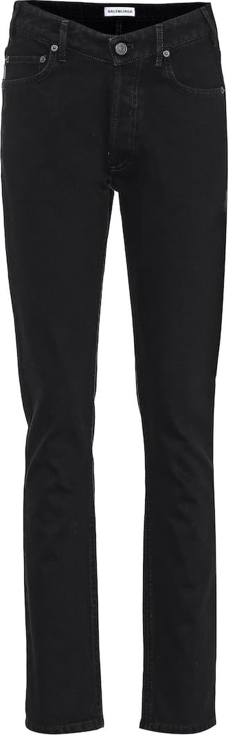 Balenciaga High-rise straight jeans