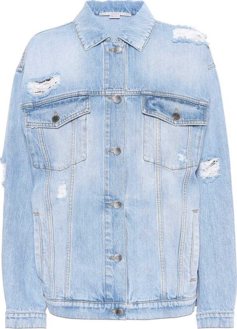 Stella McCartney Distressed denim jacket