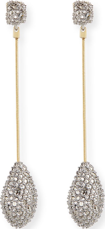Alexis Bittar Pave Teardrop Earrings