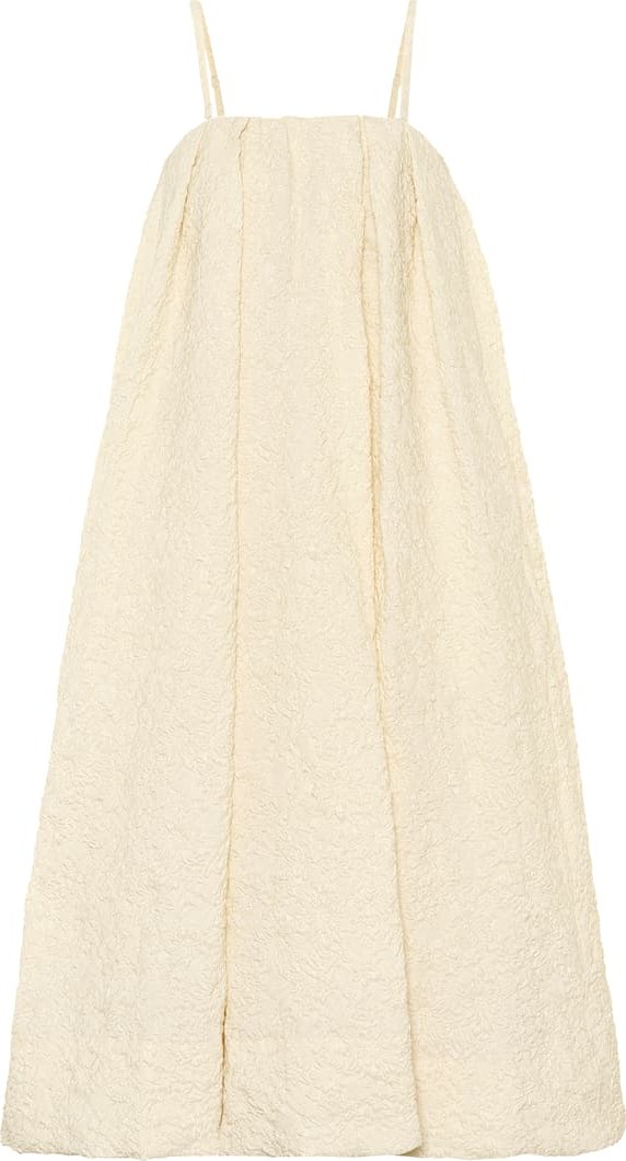 Simone Rocha Floral jacquard midi dress