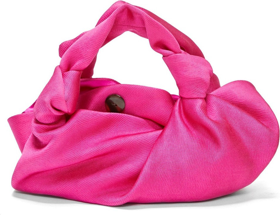 THE ROW The Ascot satin clutch