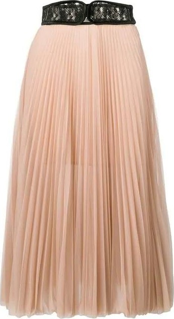 Christopher Kane lace crotch pleated skirt