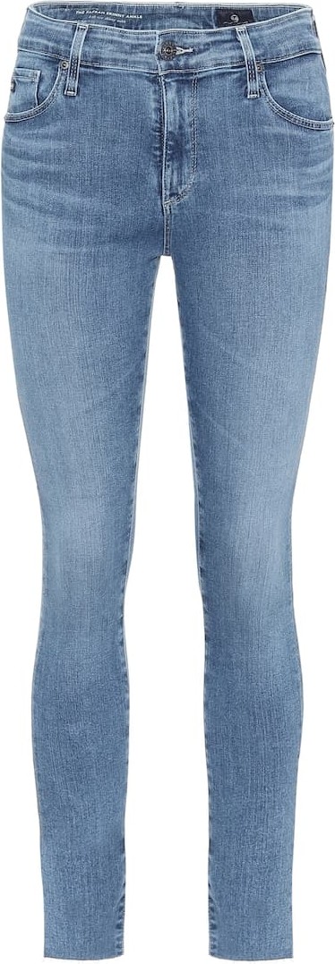 AG Jeans The Farrah mid-rise skinny jeans