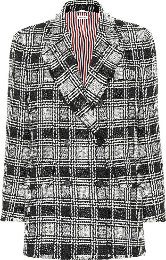 Thom Browne Checked tweed blazer