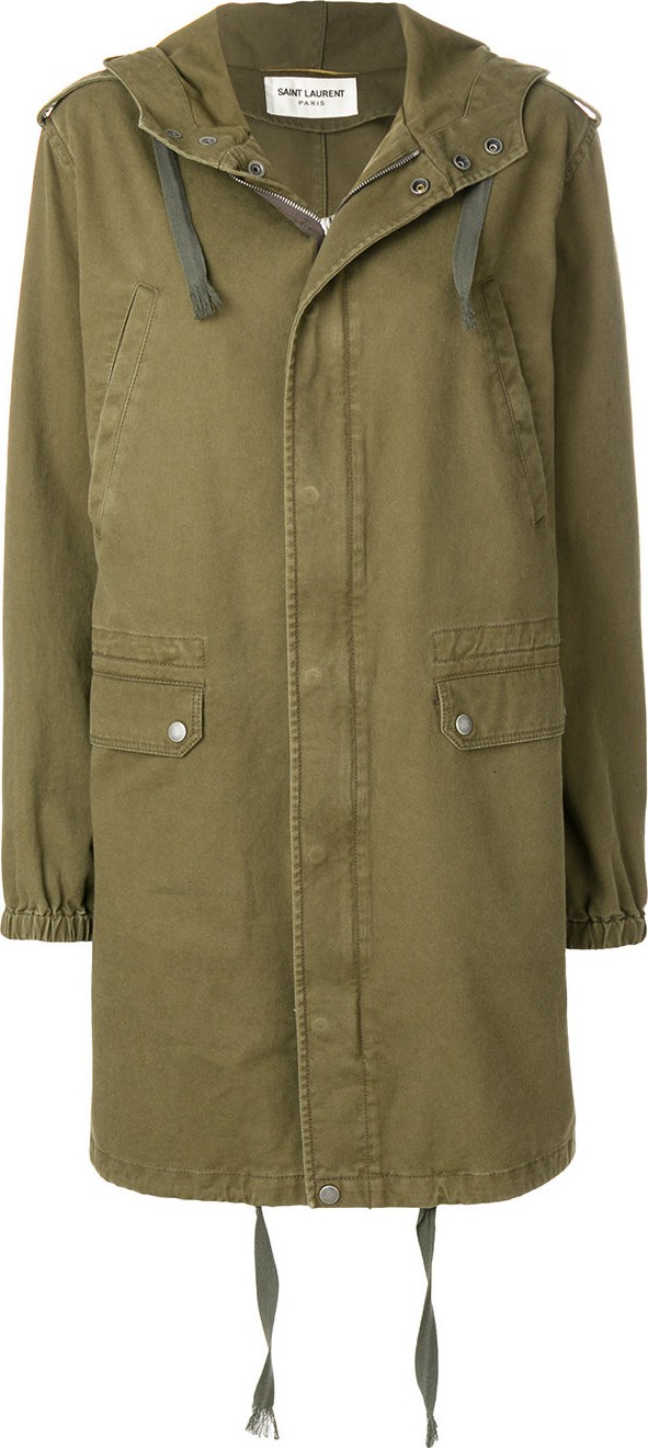 Saint Laurent long parka