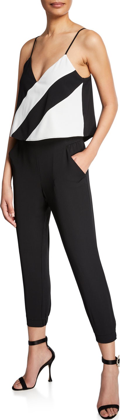 Parker Frida Combo Contrast Jumpsuit