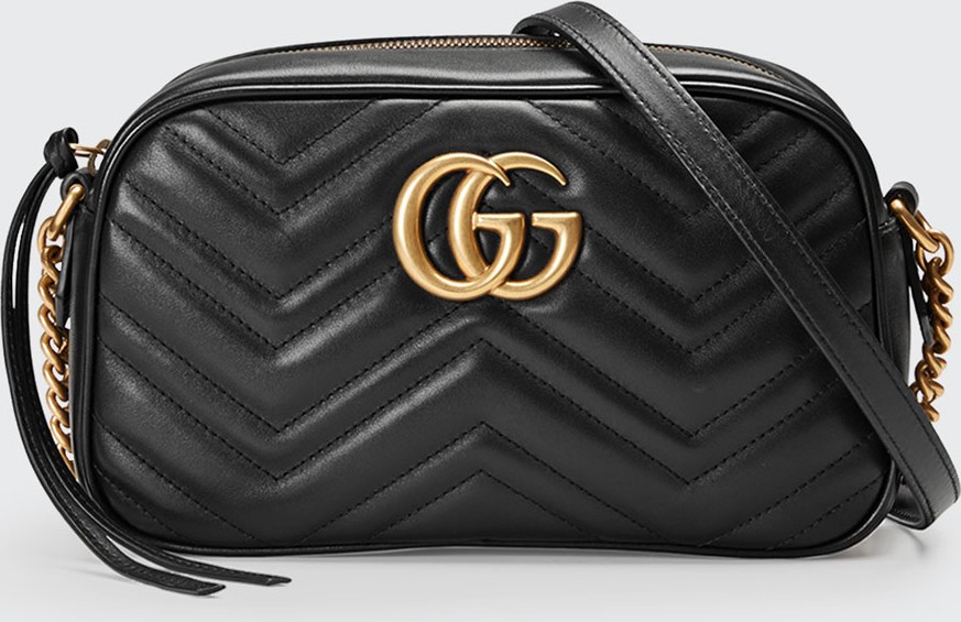 Gucci GG Marmont Small Quilted Camera Bag