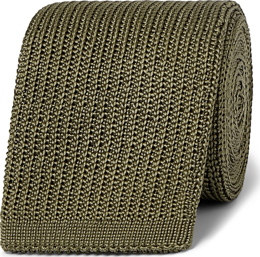 Boglioli 6cm Knitted Silk Tie